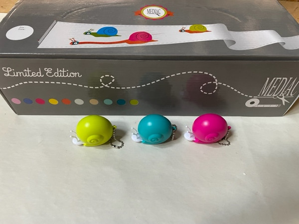 Assorted Snail Measuring Tape