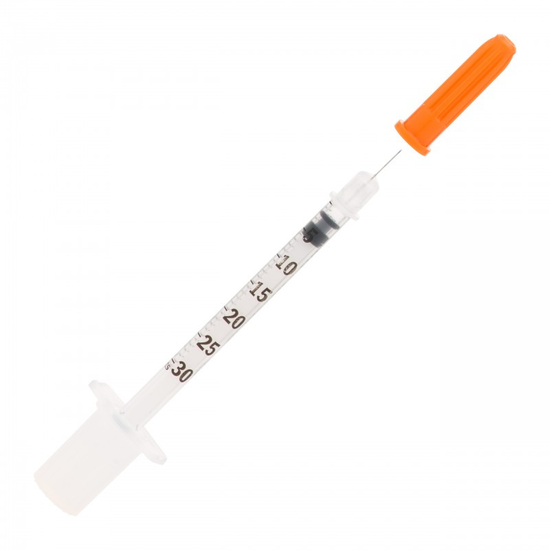 BD (Now Embecta) ULTRA-FINE II Insulin Syringes 8mm 31G 0.3ml (100 ...