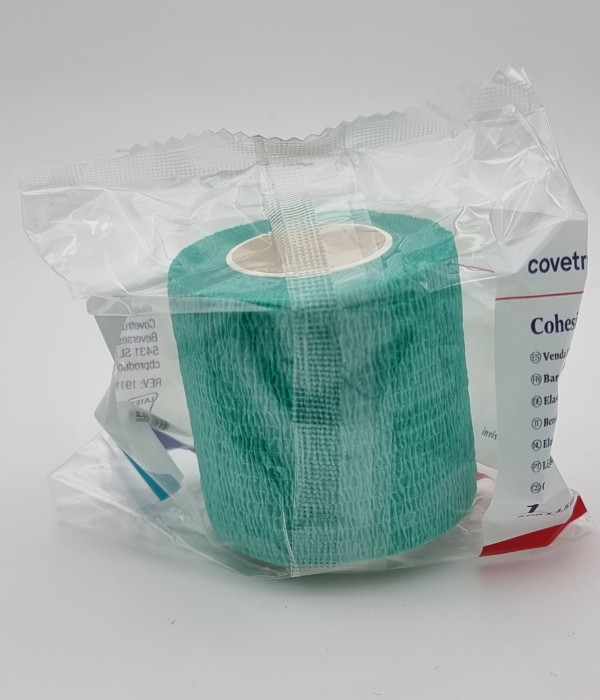 Cohesive Bandage 5cm x 4.5m (Green) The Animal Pharmacy