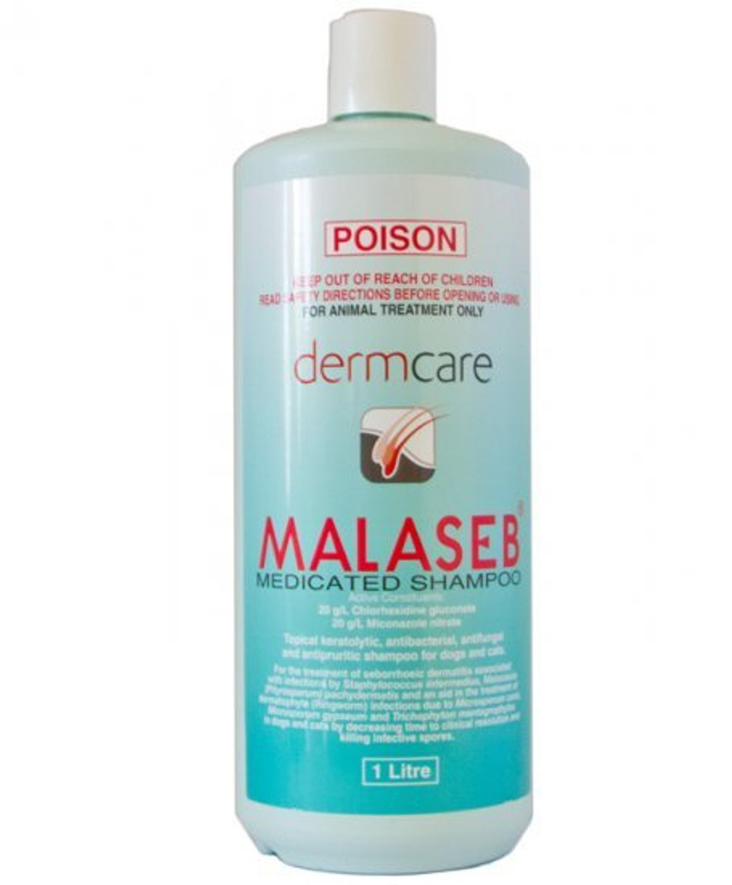 DERMCARE MALASEB MEDICATED SHAMPOO 1L