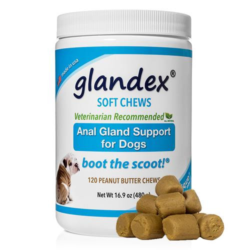Glandex® Soft Chews for Dogs 120 Chews #( ETA 10/8/25)