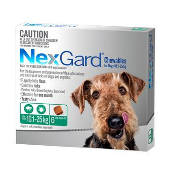 NEXGARD CHEWABLES FOR DOGS KG