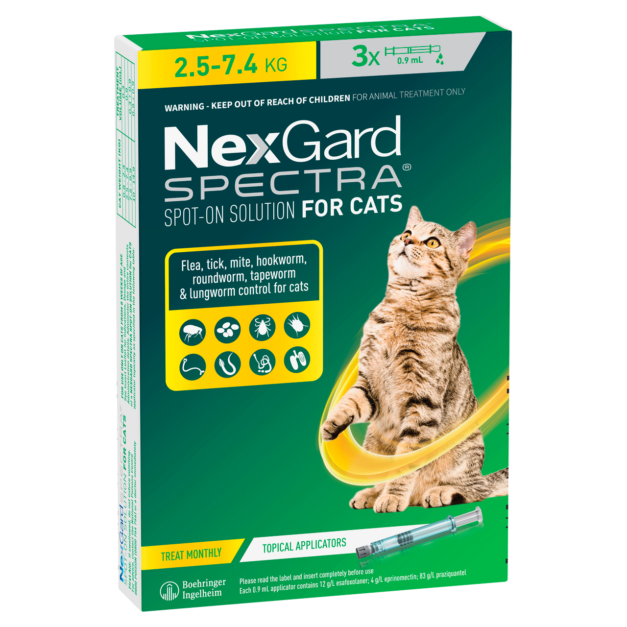 Nexgard Spectra Spot-on for cats