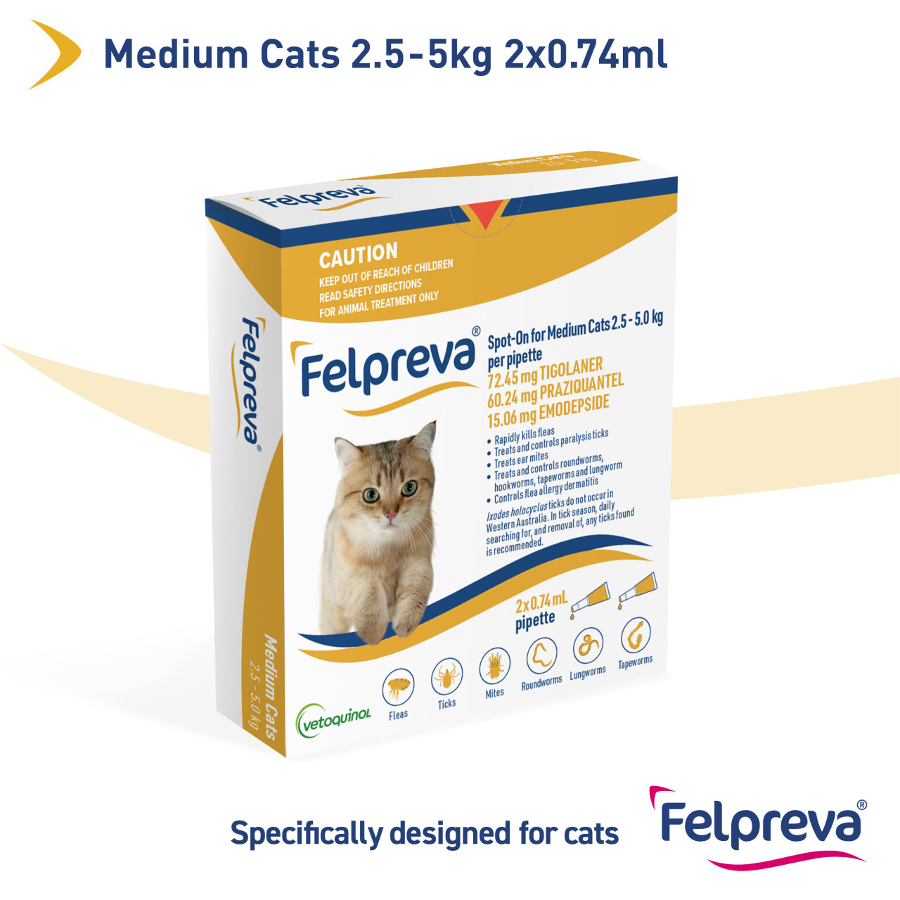 Apoquel for Cats Everything Felpreva Spot On For Medium Cats pack
