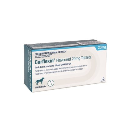 Carflexin Carprofen Flav 20mg 100 Tabs