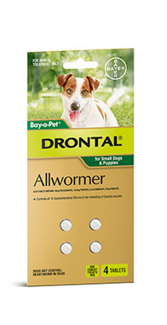 Drontal Small Dog Tablets
