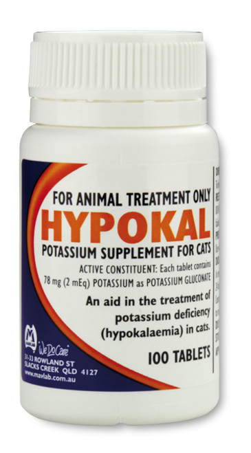 HYPOKAL TABLETS 78mg 100'S