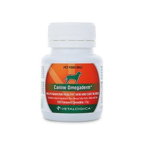OMEGADERM CANINE CHEWS 120'S