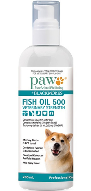 PAW Fish Oil 500 200ml