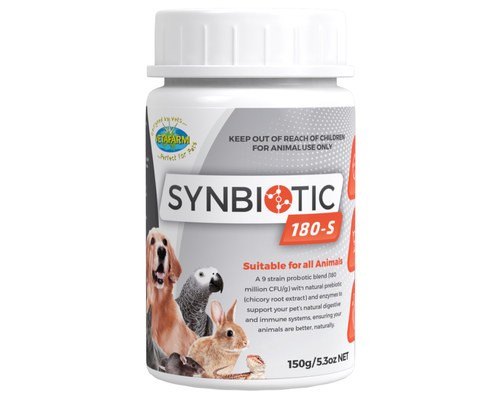 Vetafarm Synbiotic 180 - S 150g Tub - OUT OF STOCK ETA TBA