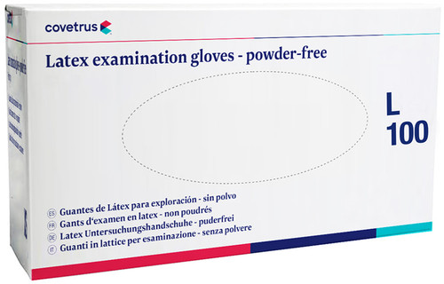 CVET GLOVE EXAMINATION LATEX P/F Large  100