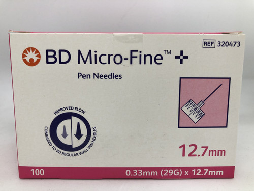 BD (Now Embecta) Micro-Fine Needles 29G 12.7mm 100 Pack