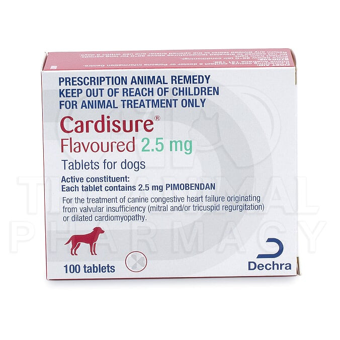Cardisure 2 5mg Flavoured Tablets For Dogs 100 Tablets Cardisure 2 5mg Flavoured Tablets For Dogs 100 Tablets