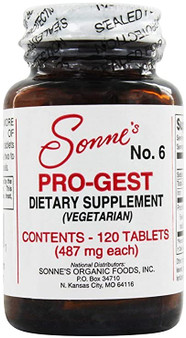 The active ingredient in Sonne Pro-Gest is papain, which is derived from the papaya fruit. Papain is a natural proteolytic enzyme that breaks down proteins and supports a healthy digestive process. Other ingredients include papaya seed meal, Russian black radish, and betaine hydrochloride in a base of dried juice from organically grown beets - the same powder used for our #18 Whole Beet Plant Juice Tablets. The betaine hydrochloride acts to supplement the natural hydrochloric acid in the stomach. Replaces Springreen Pro Gest #86