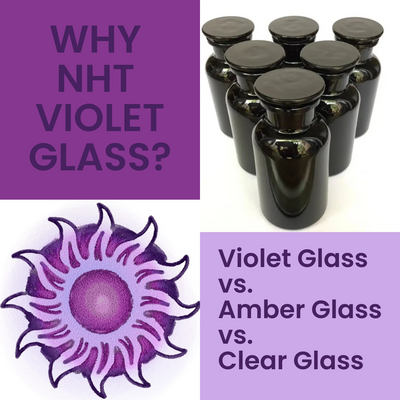 Why Natural Healing Tools Violet Glass? 