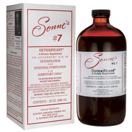 Sonne's #7 Detoxificant is a natural and powerful detoxificant derived from USP Certified Food Grade Bentonite Clay Powder, a mineral-rich volcanic clay.*   We use a special process to refine the raw bentonite clay to remove mica, dirt and other impurities, in order to concentrate the active detoxifying ingredient, montmorillonite ("mont-mor-ill-o-nite")*. This procedure places montmorillonite into a colloidal suspension and retains its innate negative charge. These properties allow the powerful adsorption (physical binding) of positively charged substances.* (Most metabolic, environmental, and chemical wastes are positively charged.) Montmorillonite possesses the ability to adsorb about 40 times its own weight in positively charged substances present in the alimentary canal.* Because montomorillonite has such strong adsorptive properties and is not digested, it tightly binds toxic material to be excreted.