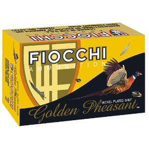Fiocchi Golden Pheasant 12 Gauge 3" 1-3/4oz #4 Shot 25rds/Box Fiocchi Golden Pheasant 12 Gauge 3" 1-3/4oz #4 Shot 25rds/Box