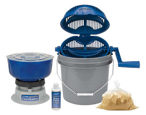 Frankford Quick N Easy Tumbler Kit Each Univ Holds up to 600 9mm, 350 or 223 cases Frankford Quick N Easy Tumbler Kit Each Univ Holds up to 600 9mm, 350 or 223 cases