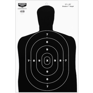 Birchwood Casey 37005 EZE-Scorer BC-27 Silhouette Hanging Paper Target 12" x 18" 100 Per Pack Birchwood Casey 37005 EZE-Scorer BC-27 Silhouette Hanging Paper Target 12" x 18" 100 Per Pack