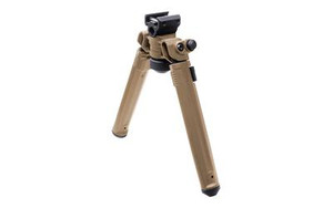 Magpul Industries, Bipod for 1913 Picatinny Rail, Flat Dark Earth Finish, Hard anodized 6061 T-6 Aluminum, Fits 1913 Style rails, 6.3"-10.3" Length, Weight 11oz