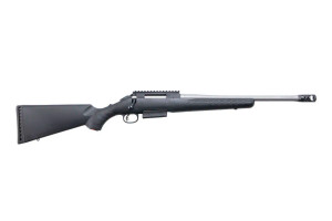 Ruger American Ranch Rifle 450 Bushmaster 16" Barrel Stainless Black Stock Ruger American Ranch Rifle 450 Bushmaster 16" Barrel Stainless Black Stock