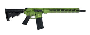 GLFA AR-15 223 Wylde Semi-Auto 16" SS Barrel 30rd Battleworn Lime GLFA AR-15 223 Wylde Semi-Auto 16" SS Barrel 30rd Battleworn Lime
