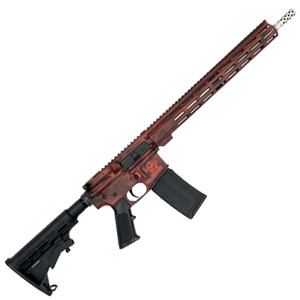 GLFA AR-15 223 Wylde Semi-Auto 16" SS Barrel 30rd Battleworn Lipstick Red GLFA AR-15 223 Wylde Semi-Auto 16" SS Barrel 30rd Battleworn Lipstick Red