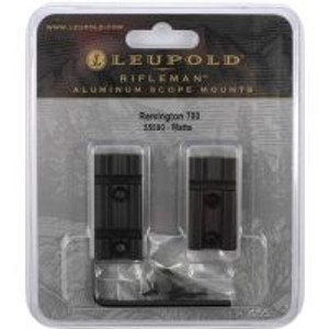 Leupold Rifleman Rifle Scope Mount Base, 2-pc, Remington 700, Matte Black