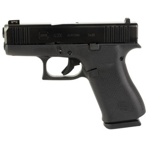 Glock 43X Compact 9MM 3.41" Marksman Barrel Polymer Frame AmerigloUltimate Night Sights 10rds Black Glock 43X Compact 9MM 3.41" Marksman Barrel Polymer Frame AmerigloUltimate Night Sights 10rds Black