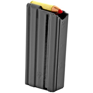 DURAMAG, Magazine, 450 Bushmaster, 5 Rounds, Fits AR Rifles, Stainless Steel, Black, Black Anti-Tilt .450 AGF Follower DURAMAG, Magazine, 450 Bushmaster, 5 Rounds, Fits AR Rifles, Stainless Steel, Black, Black Anti-Tilt .450 AGF Follower