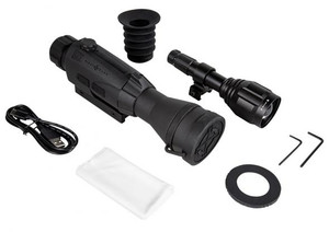 Sightmark Wraith 4K 3-24x50mm 31.50 ft @ 100 yds FOV Black IR Illuminator Digital Magnification SM18030