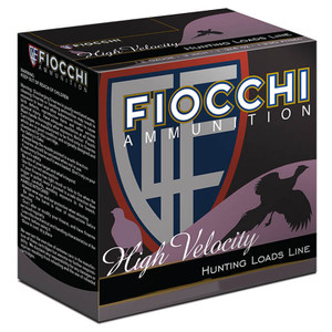 Fiocchi High Velocity 20 Gauge 2-3/4" #7.5 Shot 1oz Lead 1220fps 25rds/Box Fiocchi High Velocity 20 Gauge 2-3/4" #7.5 Shot 1oz Lead 1220fps 25rds/Box