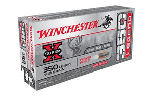Winchester Super-X 350 Legend 180 Grain Power Point 20rds/Box Winchester Super-X 350 Legend 180 Grain Power Point 20rds/Box