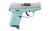 Ruger EC9s 9mm 3.12" Barrel 7+1Rd Turquoise Frame Aluminum Slide