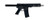 GLFA AR-15 300 Blackout Semi-Auto 8" BN Barrel 30rd Black
