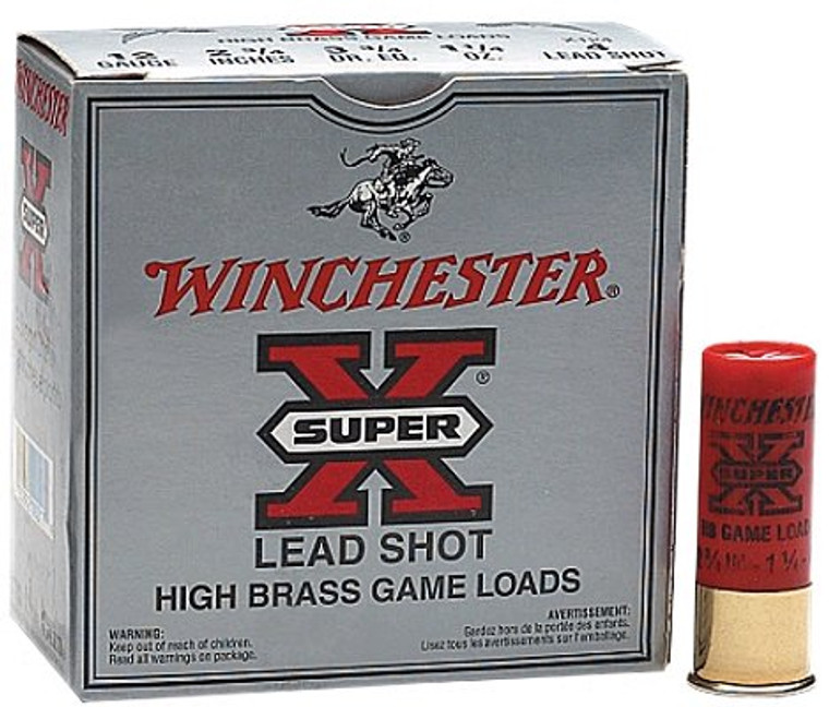 Winchester SUPER-X #6 12 Gauge 1-1/4oz 2-3/4" 25rds/Box