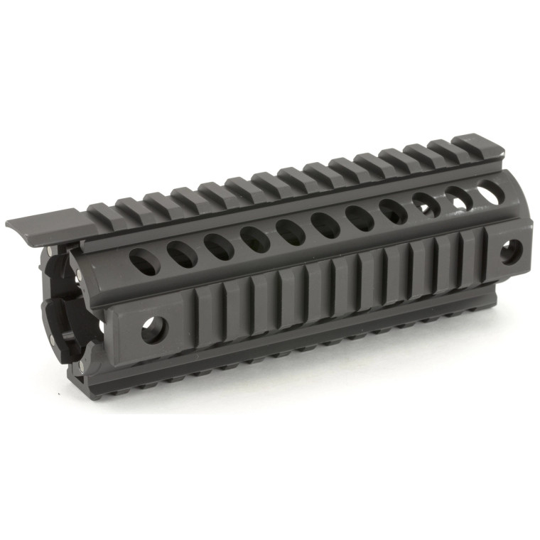 Mission First Tactical AR-15 Tekko Two Piece Drop In Quad Rail 7" Handguard Aluminum Black