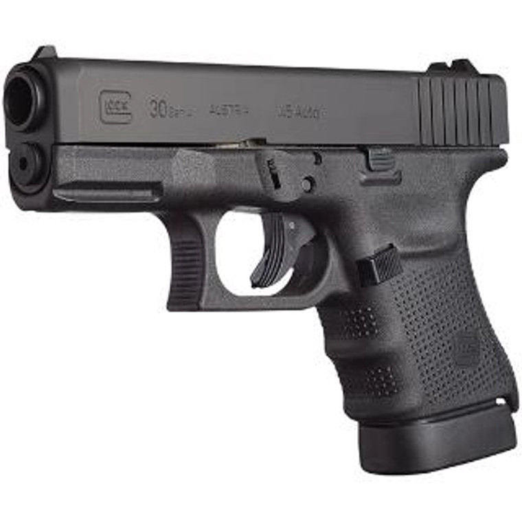 Glock 30 Gen4 .45ACP Semi Auto Pistol 3.77" Barrel 10Rd Fixed Sight Black