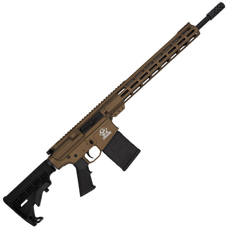 GLFA AR-10 308 Winchester Semi-Auto 18" BN Barrel 10rd Bronze