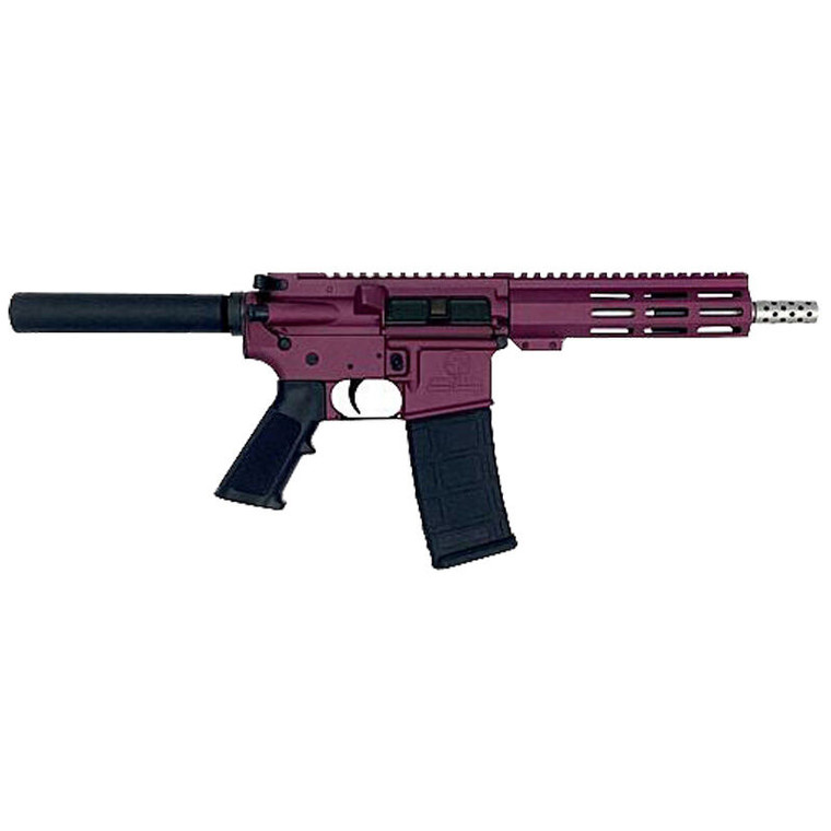 GLFA AR-15 223 Wylde Semi-Auto 7.5" SS Barrel 30rd Black Cherry