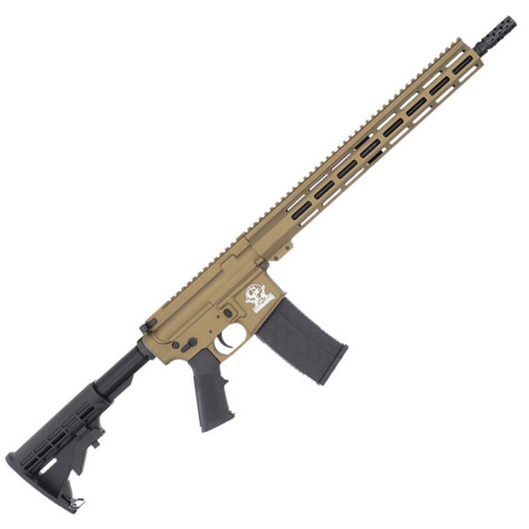 GLFA AR-15 223 Wylde Semi-Auto 16" SS Barrel 30rd Bronze Left Hand