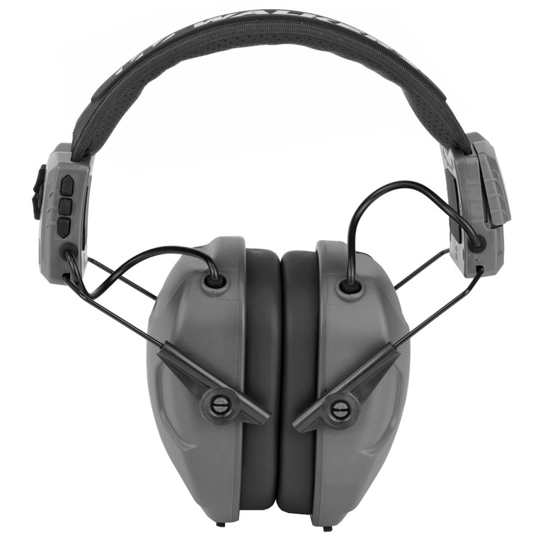 Walker's, Xcel 500BT Digital Electronic Earmuff, Gray, Bluetooth
