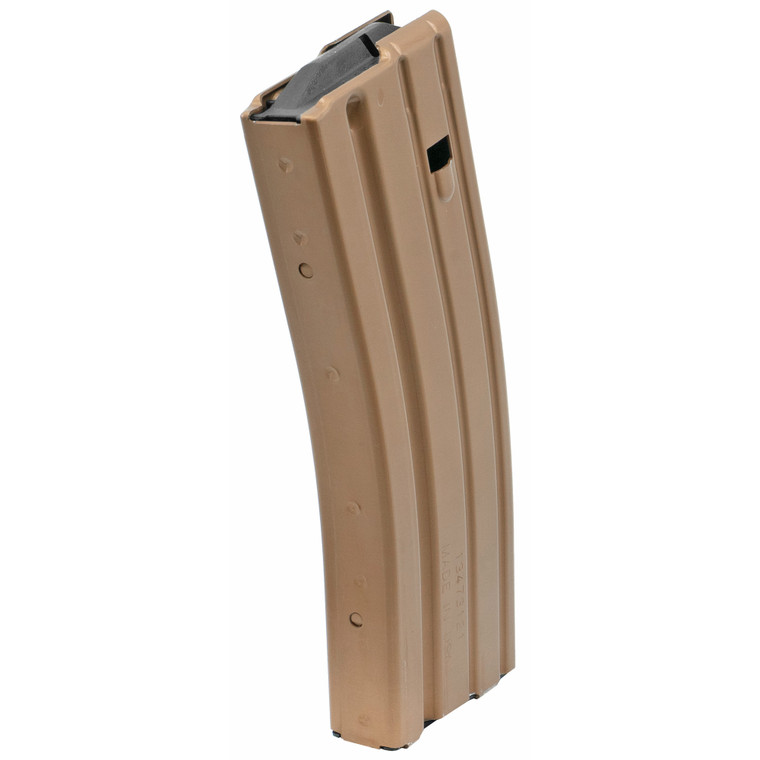 DURAMAG, Magazine, 223 Rem/556NATO, 30 Round, Bronze, Fits AR Rifles, Aluminum, Black Anti-tilt AGF Follower