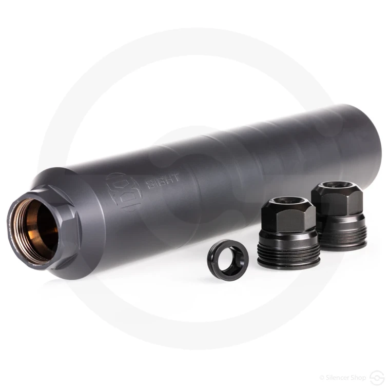 Gunwerks 8ight 30 Caliber Suppressor, 5/8x24 & 1/2x28 Threadmounts