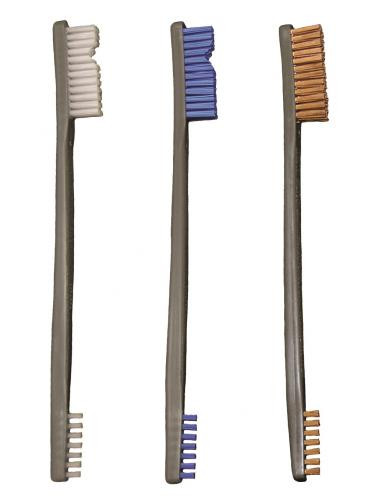 Otis Variety Pack AP Brushes (Nylon/Blue Nylon/Bronze)