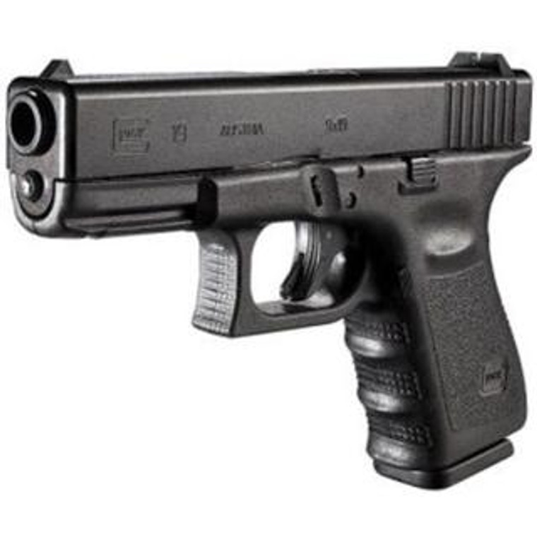 Glock 19 Gen3 9mm Semi Auto Pistol 4.02" Barrel 15+1Rd Black