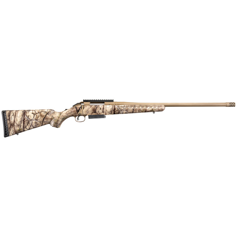 Ruger American 450 Bushmaster Rifle 22" Barrel 3Rd Go Wild Camo