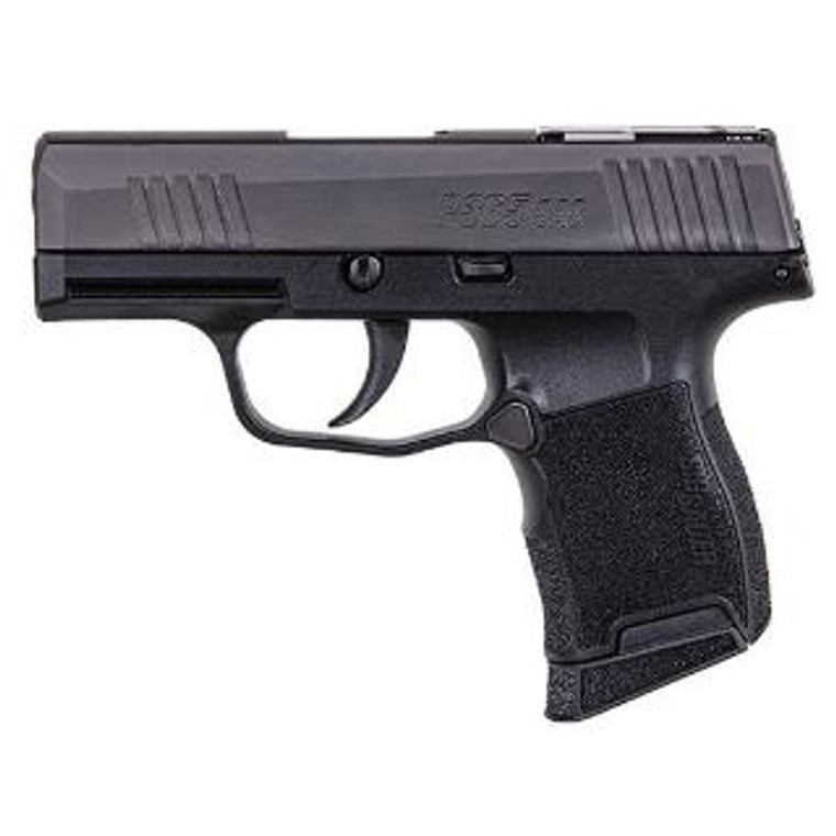 Sig Sauer P365 SAS 9mm 3.1" Barrel 10Rd Black Bullseye NS Black