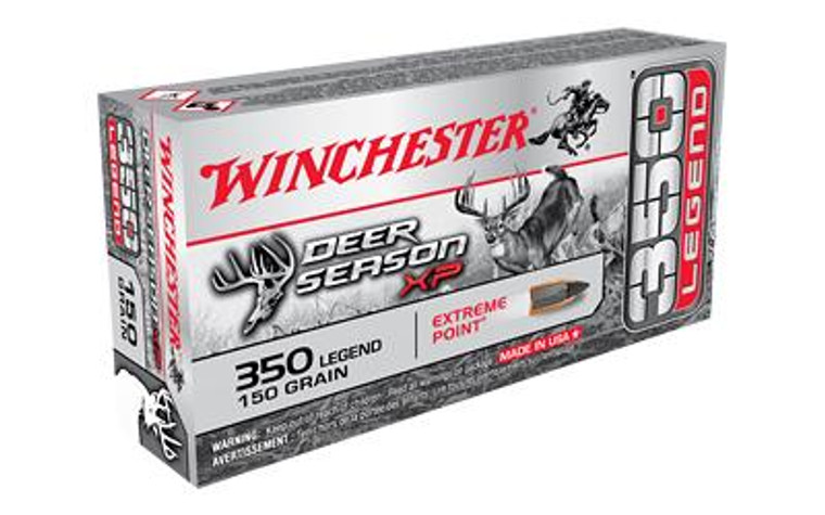 Winchester Deer Season XP 350 Legend 150 Grain Poly Tip 20rds/Box