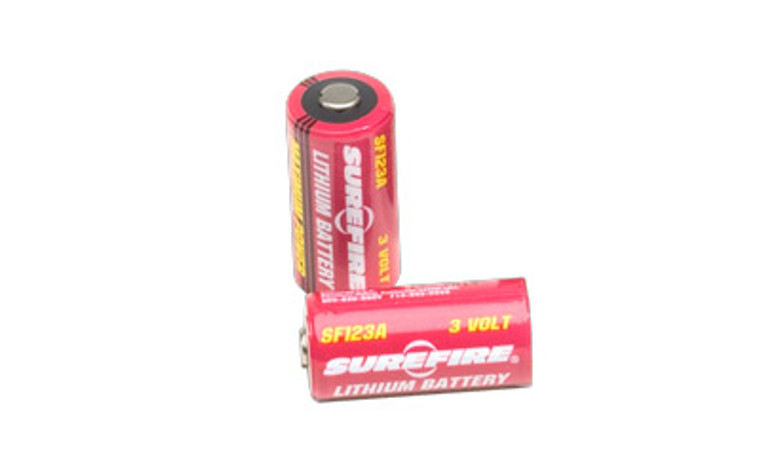 Surefire CR123A Batteries 2 Pack